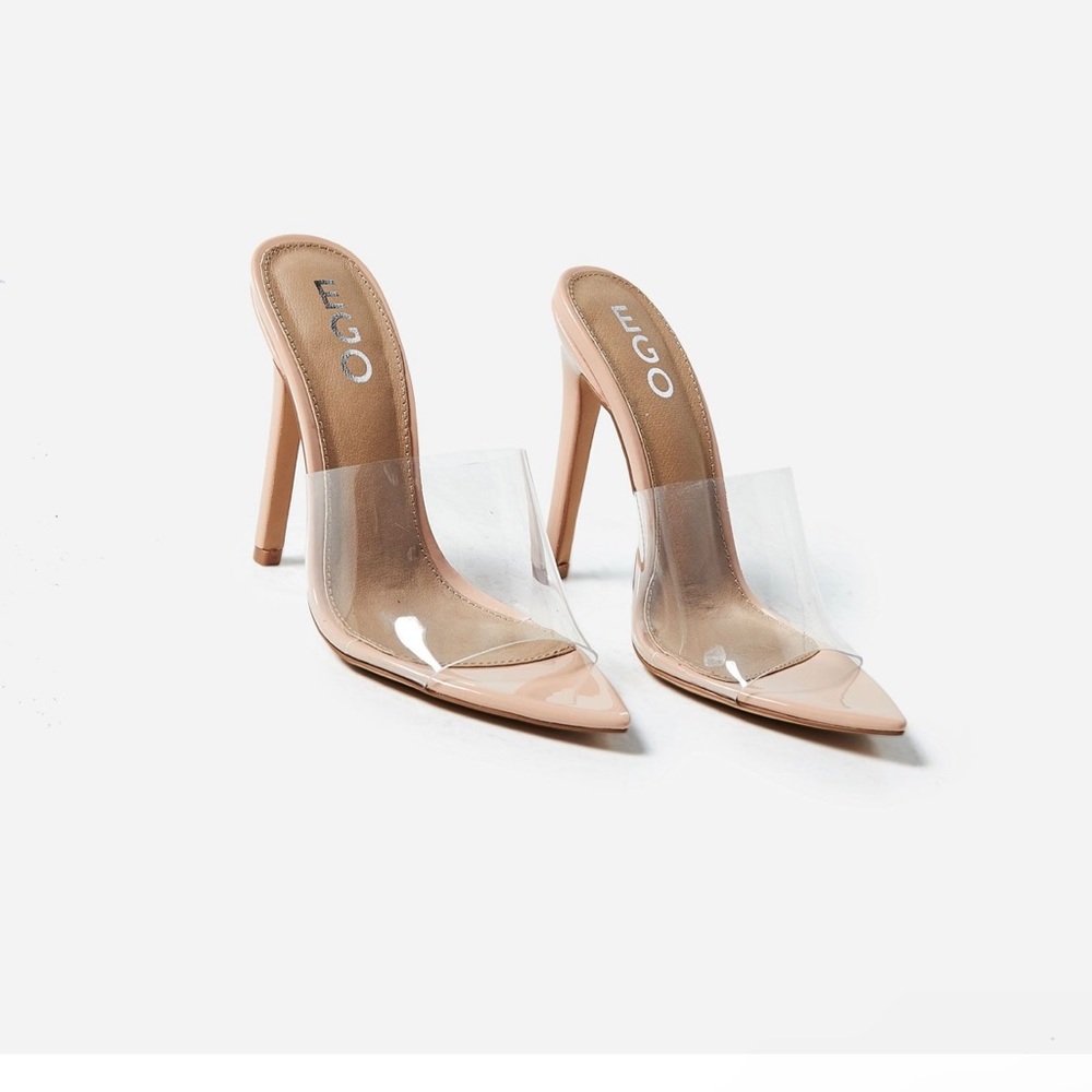NWT Ego Nude Mule